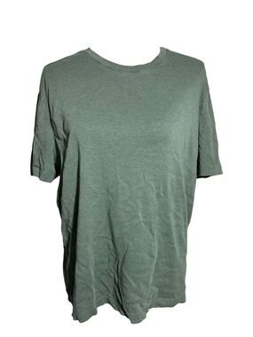 Men’s Banana Republic Green Luxe Touch Cotton Short Sleeve T Shirt Tee Sz Large
